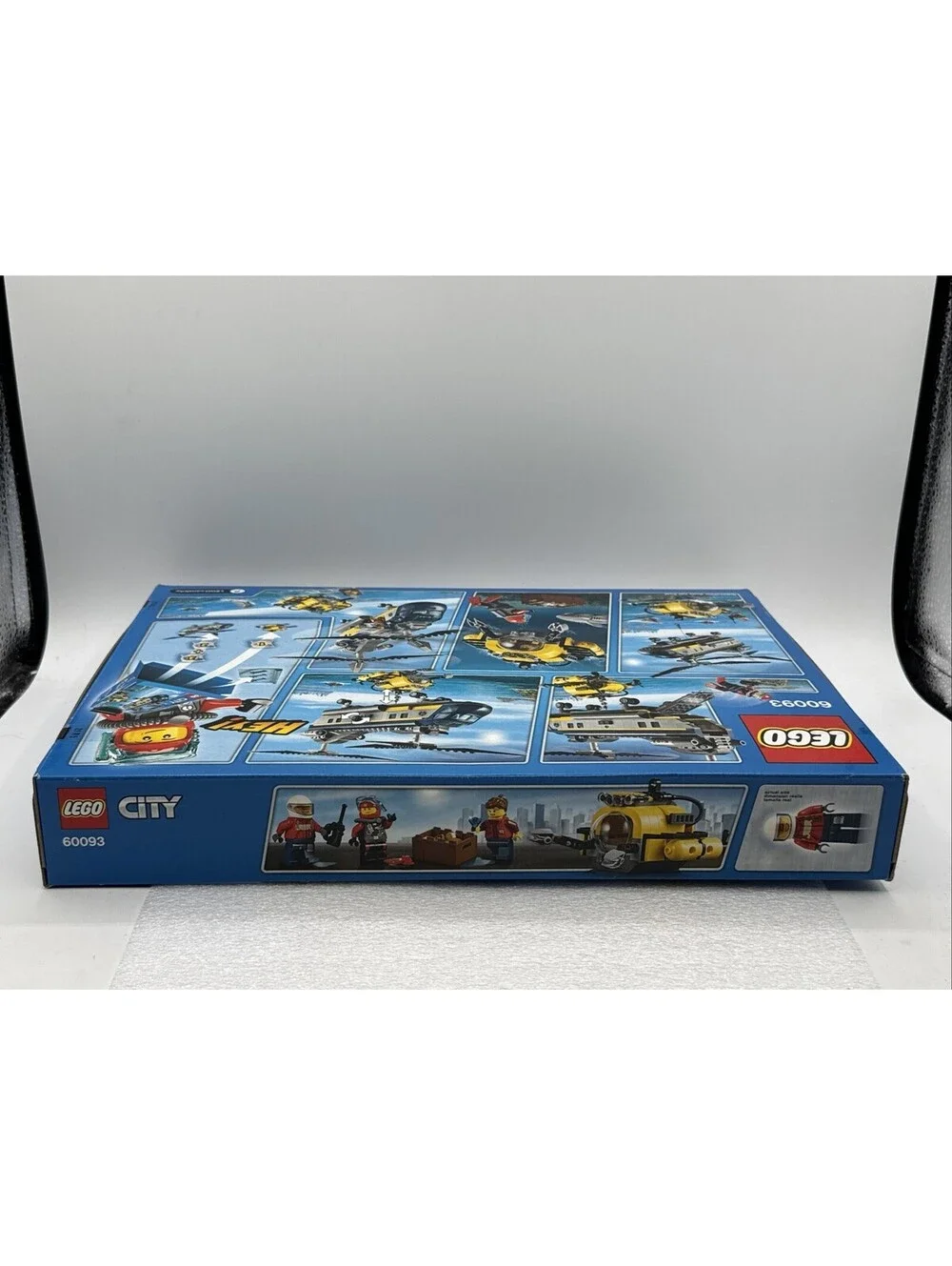 LEGO City: Deep Sea Helicopter (#60093) 2015 Retired 388 Pieces Sealed Box New
